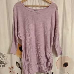 Express Dolman Tunic Purple Medium